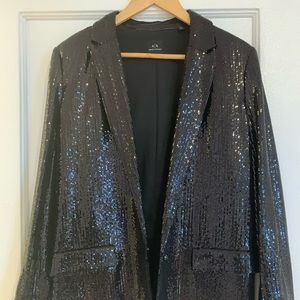 Armani Exchange shiny blazer size 4